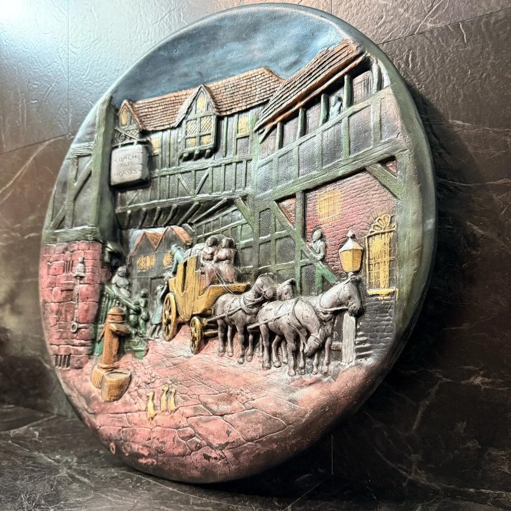 “The Arrival” Wall Plaque